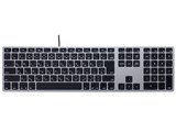 Matias Wired Aluminum keyboard for Mac FK318B-JP [Space Gray] ���i�摜