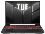 TUF Gaming A16 FA607 Ryzen 9 7940HX�E32GB�������E1TB SSD�ERTX 4070�E16�^WQXGA�t�����ڃ��f�� FA607PI-R99R4070S ���i�摜