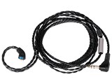 DEBUT Cable IEM2pin QDC-CABLE-DEBUT-CIEM2PIN-BK �~�j�v���O��2�s�� [Black 1.2m] ���i�摜
