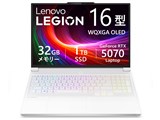 Legion 7i Gen 10 Core Ultra 9 275HX�ERTX 5070�E32GB�������[�E1TB SSD�E16�^WQXGA�EOLED���� 83KYCTO1WW [�O���C�V���[�z���C�g] ���i�摜