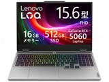 Lenovo LOQ 15AHP10 Ryzen 7 250ERTX 5060E16GB[E512GB SSDE15.6^tHDEIPSt 83JG002QJP [iO[] i摜