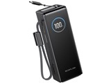 EcoFlow RAPID Power Bank (25000mAh 170W USB-C�P�[�u������) EF-HB-001 [�u���b�N] ���i�摜