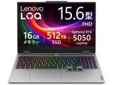 Lenovo LOQ 15IRX10 Core i5 13450HX�ERTX 5050�E16GB�������[�E512GB SSD�E15.6�^�t��HD�EIPS�t������ 83JECTO1WW [���i�O���[] ���i�摜