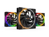 LIGHT WINGS 120mm PWM High-Speed 3-Pack BL077 [Black] ���i�摜