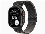 Apple Watch Ultra 3 GPS+Cellular���f�� 49mm MF1N4J/A [�u���b�N�E�u���b�N�`�^�j�E���~���l�[�[���[�v S] ���i�摜