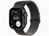 Apple Watch Ultra 3 GPS+Cellular���f�� 49mm MF1T4J/A [�u���b�N�E�u���b�N�`�^�j�E���~���l�[�[���[�v L] ���i�摜
