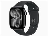 Apple Watch Series 11 GPS+Cellular���f�� 46mm MFC44J/A [�W�F�b�g�u���b�N�E�u���b�N�X�|�[�c�o���h M/L] ���i�摜