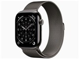 Apple Watch Series 11 GPS+Cellular���f�� 46mm MFD34J/A [�X���[�g�`�^�j�E���P�[�X�E�X���[�g�~���l�[�[���[�v S/M] ���i�摜