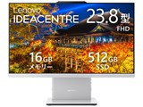 IdeaCentre AIO 24AKP10 KRK Ryzen AI 5 330�E16GB�������[�E512GB SSD�E23.8�^�t��HD�EIPS�t������ F0JBCTO1WW [�N���E�h�O���[] ���i�摜