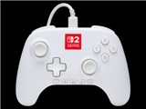 PowerA �����N�g���E�A�h�o���e�[�W�E�L���R���g���[���[ for Nintendo Switch 2 NSGP0524JP-01 [�z���C�g] ���i�摜