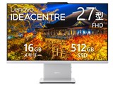 IdeaCentre AIO 27AKP10 KRK Ryzen AI 5 330�E16GB�������[�E512GB SSD�E27�^�t��HD�EIPS�t������ F0JD000HJP [�N���E�h�O���[] ���i�摜