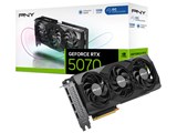 GeForce RTX 5070 12GB Overclocked Triple Fan VCG507012TFXPB1-O [PCIExp 12GB] ���i�摜