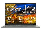 IdeaPad Slim 5 Gen 10 AMD Ryzen 7 8845HS�E32GB�������[�E1TB SSD�E14�^WUXGA�EOLED���� 83HV003DJP [���i�O���[] ���i�摜