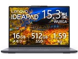 IdeaPad Slim 3 Gen 10 AMD Ryzen 5 8640HS�E16GB�������[�E512GB SSD�E15.3�^WUXGA�EIPS�t������ 83KACTO1WW [���i�O���[] ���i�摜