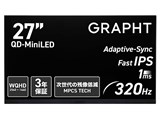 GRAPHT STANDARD GRT080-2732DML-BK-SL [27�C���` �u���b�N] ���i�摜