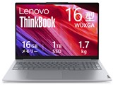 ThinkBook 16 Gen 8 Arrow Lake Core Ultra 5 135H�E16GB�������[�E1TB SSD�E16�^WUXGA�EIPS�t������ �I�t�B�X�t�� ���i.com���胂�f�� 21SKCTO1WW [�A�[�N�e�B�b�N�O���[] ���i�摜