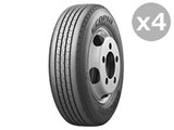 [4�{�Z�b�g] ECOPIA R214 205/80R17.5 120/118N ���i�摜