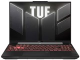 TUF Gaming A16 FA607NUG Ryzen 7 7445HS�E16GB�������E512GB SSD�ERTX 4050�E16.0�^���C�hTFT�J���[�t�����ڃ��f�� FA607NUG-R7R4050S [���J�O���[] ���i�摜