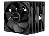 PURE WINGS 3 120mm PWM Reverse 3-Pack BL137 [Black] ���i�摜