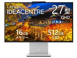 IdeaCentre AIO 27IPH11 Core Ultra 5 325�E16GB�������[�E512GB SSD�E27�^QHD�EIPS�t������ F0JJCTO1WW [�N���E�h�O���[]