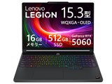 Legion 5a Gen 11 Ryzen AI 7 450�E16GB�������[�E512GB SSD�ERTX 5060�E15.3�^WQXGA�EOLED���� [1�N��Legion Ultimate Support�t] 83Q6CTO1WW [�G�N���v�X�u���b�N]