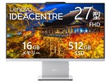 IdeaCentre AIO 27ILL11 Core Ultra 5 226V�E16GB�������[�E512GB SSD�E27�^�t��HD�EIPS�t������ F0JWCTO1WW [�N���E�h�O���[]