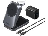 Prime Wireless Charging Station (3-in-1 MagGo AirCool Foldable) B25N1N11 [�u���b�N]
