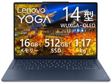 Lenovo Yoga Slim 7x Gen 11 Snapdragon X2 Elite X2E-80-100�E16GB�������[�E512GB SSD�E14�^WUXGA�EOLED���� 83QRCTO1WW [�R�Y�~�b�N�u���[]