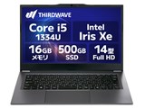 THIRDWAVE F-14RP5V ���i.com���胂�f�� Core i5 1334U�E16GB�������E500GB NVMe SSD�E14�C���` K/24740-11a