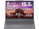 LAVIE Direct N15 Slim Ryzen 5�E16GB�������E512GB SSD�E15.3�^WUXGA�t������ ���i.com���胂�f�� NSLKC5545S2T1B [���i�O���[]