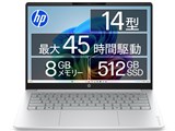 OmniBook 3 14 Snapdragon X X1-26-100�E8GB�������E512GB SSD�E���i.com���胂�f�� [�O���C�V���[�V���o�[]