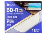 MiraiSell MS2-BDR50PWB-11P [BD-R DL 6�{�� 11���g]