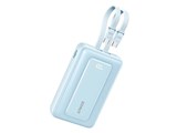 Zolo Power Bank (20000mAh 45W Built-In Dual USB-C�P�[�u��) A110MN32 [�u���[]
