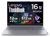 ThinkBook 16 Gen 9 Core Ultra 5 325�E32GB�������[�E512GB SSD�E16�^WUXGA�EIPS�t������ ���i.com���胂�f�� 21URCTO1WW [�A�[�N�e�B�b�N�O���[]