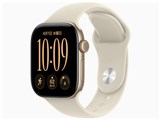 Apple Watch Series 12 GPS���f�� 42mm MJED4X/A [���C�g�S�[���h�E�T���h�X�|�[�c�o���h S/M]
