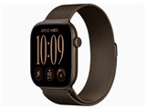 Apple Watch Series 12 GPS+Cellular���f�� 46mm MKDG4X/A [�_�[�N�u�����Y�E�_�[�N�u�����Y�~���l�[�[���[�v M/L]