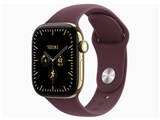 Apple Watch Series 12 GPS+Cellular���f�� 42mm MJGJ4X/A [���f�B�A���g�S�[���h�`�^�j�E���P�[�X�E�o�[�K���f�B�X�|�[�c�o���h S/M]