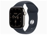 Apple Watch Series 12 GPS+Cellular���f�� 42mm MJGG4X/A [�i�`�������`�^�j�E���P�[�X�E�l�C�r�[�u���[�X�|�[�c�o���h M/L]