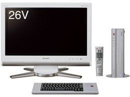 C^[lbgAQUOS 26-H^Cv (er LC-26D10-W p\R PC-AX80S)