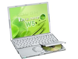 Let's NOTE LIGHT W5 CF-W5KW8AXR