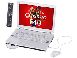 Qosmio F40/85D (ホワイトモデル) PQF4085DLP
