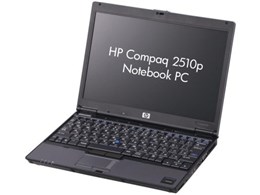 HP Compaq 2510p Notebook PC U7500/12W/1024/80/X/o/XP GP096PA#ABJ