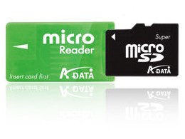 Super microSD + micro Reader (512MB)