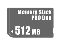 �������[�X�e�B�b�N PRO DUO 512MB