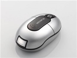 M-D5URSBK 光学式モバイルワイヤレスマウス (シルバーブラック)