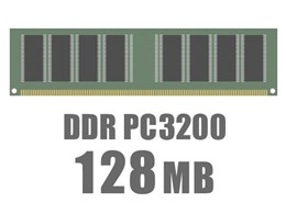 DIMM DDR SDRAM PC3200 128MB CL2.5