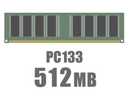 DIMM 512MB (133) CL3 ECC