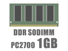 SODIMM DDR 1GB PC2700 CL2.5