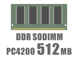 SODIMM DDR2 512MB PC4200 CL4