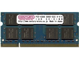 CK1GX2-SOD2U533 (SODIMM DDR2 PC2-4300 1GB 2���g)